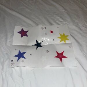 Marina Colorful Star Stickers from Concert (Marina & the Diamonds)